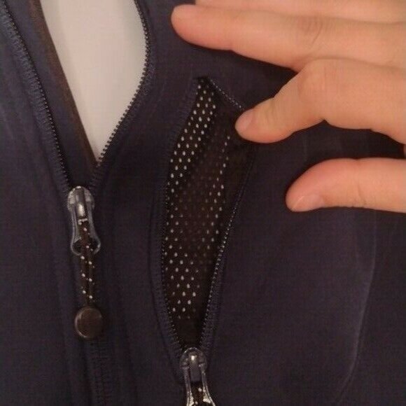 Black Diamond Grey Blue Soft Shell Midweight Winter Jacket Men Medium - Picture 8 of 12